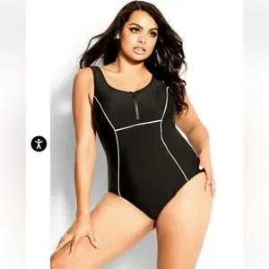 【Chaisystyle】back open swimsuit black Chaisystyle】back open swimsuit black Chaisystyle】 back